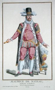 Prince Maurice de Nassau (1567-1625) Stathouder de la République néerlandaise de 