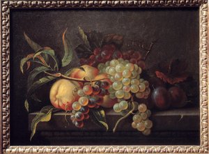 Fruits sur une table - Pierre Dupuis