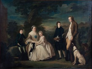 La famille Tudor, 1761-1791 - Pierre Etienne Falconet