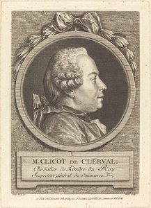 M. Clicot de Clerval - Pierre Etienne Moitte after Charles Nicolas Cochin II
