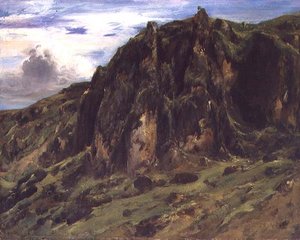 Paysage en Auvergne - Pierre Etienne Theodore Rousseau