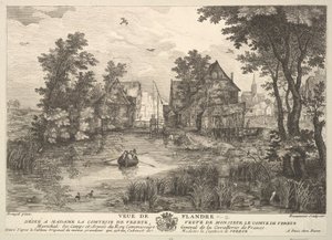 Vue de Flandre après la peinture dans la collection de Madame la Comtesse - Pierre Francois Beaumont