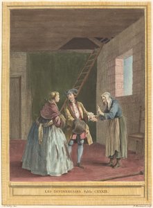 Les devineresses - Pierre Francois Martenasie after Jean Baptiste Oudry
