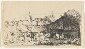 Paysage inachevé - Pierre François Basan (workshop of)