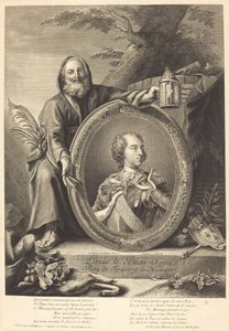 Louis le Bien-Aimé - Pierre François Basan after Jean Baptiste Lemoyne II