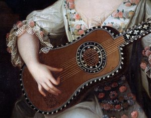 Guitare (détail) - Pierre Gobert