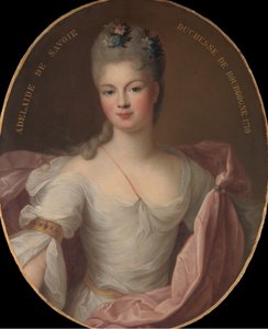 Marie Adélaïde de Savoie 1685-1712, Duchesse de Bourgogne, 1710 - Pierre Gobert