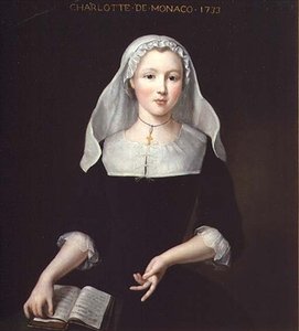 Portrait de Charlotte Grimaldi de Monaco