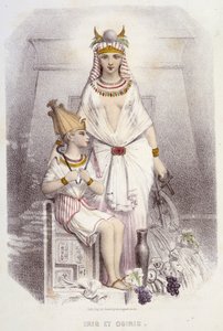 Isis et Osiris - dans «Muses et fées» - Pierre Gustave Eugene Staal
