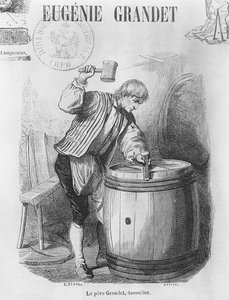 Père Grandet, le tonnelier, illustration de 