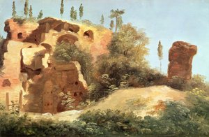 Ruines à la Villa Farnese - Pierre Henri de Valenciennes