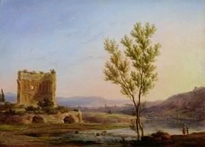 Vue des environs de Rome - Pierre Henri de Valenciennes