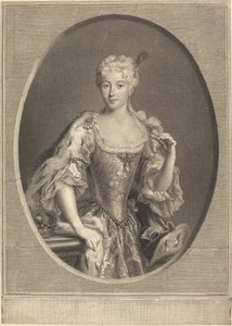 Maria Klementyna Sobieska - Pierre Imbert Drevet, after Antonio David