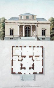 Maison de campagne à Laeken, de 