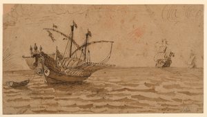 Navires en mer