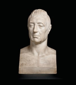 Buste de Marie-Joseph-Gilbert du Motier, marquis de La Fayette - Pierre Jean David dAngers
