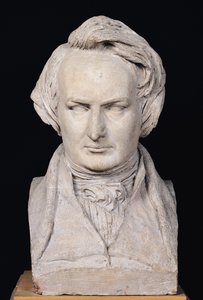 Buste de Victor Hugo (1802-85) âgé de 35 ans, 1837