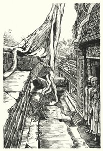 Au deuxième étage, Baphuon (gravure)