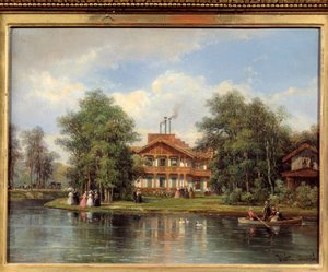 Le chalet de la porte jaune, restaurant au Bois de Vincennes