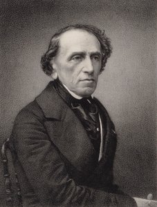 Portrait du compositeur Giacomo Meyerbeer 1791-1864, 1865 - Pierre Lanith Petit