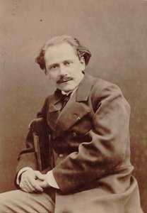 Portrait du compositeur Jules Massenet 1842-1912, 1880 - Pierre Lanith Petit