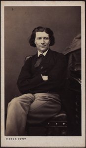 Portrait du dramaturge Victorien Sardou 1831-1908, vers 1860