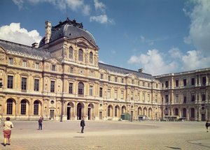La façade Henri II dans la Cour Carrée - Pierre Lescot