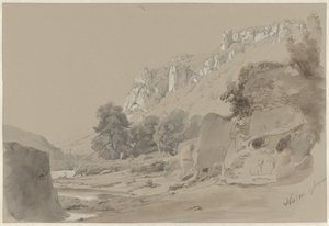 La rivière Nera près de Narni