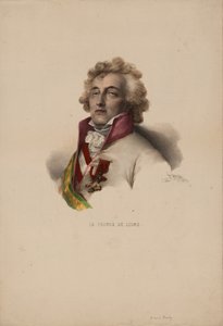 Portrait de Charles-Joseph, Prince de Ligne 1735-1814, 1825