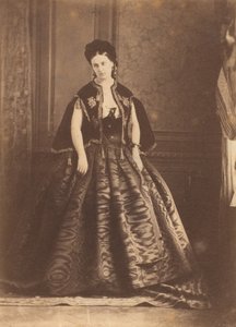 La robe de moiré, années 1860