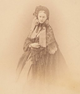 Le chapeau à brides, années 1860 - Pierre Louis Pierson