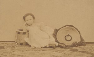 Le tambour, années 1860 - Pierre Louis Pierson