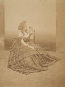 Les yeux mirés, années 1860 - Pierre Louis Pierson