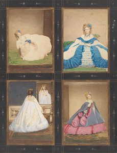 Variations sur les robes Elvira et Ritrosetta - Pierre Louis Pierson