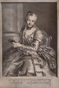 Madame de Pompadour, maîtresse du roi Louis XV de France, 18ème siècle 1894 - Pierre Louis de Surugue