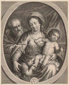 Sainte Famille et Saint Jean - Pierre Louis van Schuppen