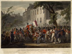 La Révolution de juillet 1830, 1830 - Pierre Martinet