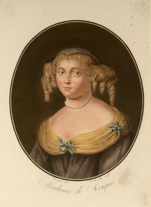 Portrait de Marie de Rabutin-Chantal, Marquise de Sévigné 1626-1696, 1797 - Pierre Michel Alix