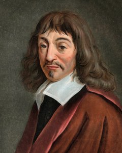 Portrait de René Descartes - Pierre Michel Alix