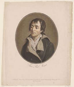 Portrait de Jean Paul Marat (Collection des Grands Hommes)