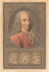 F.M. Arouet de Voltaire - Pierre Michel Alix after Jean François Garnerey