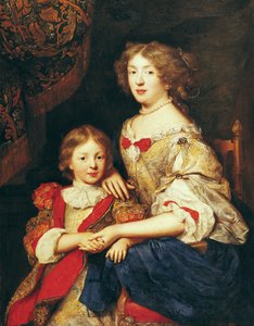 Une femme et son fils - Pierre Mignard