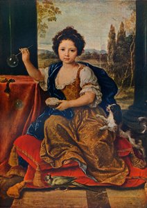 Louise Marie Anne de Bourbon, 1674-1681, fille illégitime de Louis XIV, vers 1680, 1911 - Pierre Mignard