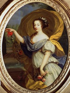 Portrait de Louise Françoise de la Baume le Blanc, Duchesse de la Vallière - Pierre Mignard