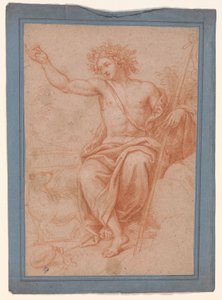 Studie von Apollo oder Johannes dem Täufer