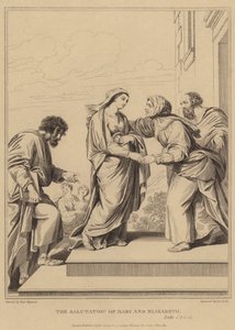 La salutation de Marie et Élisabeth, Luc - Pierre Mignard