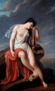 Sappho sur la falaise de Leucade