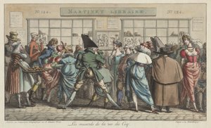 Les musards de la rue du Coq - Pierre Nolasque Bergeret