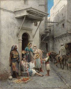 Le jeune marchand de fleurs