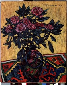 Le bouquet de pivoines - Pierre Paul Girieud